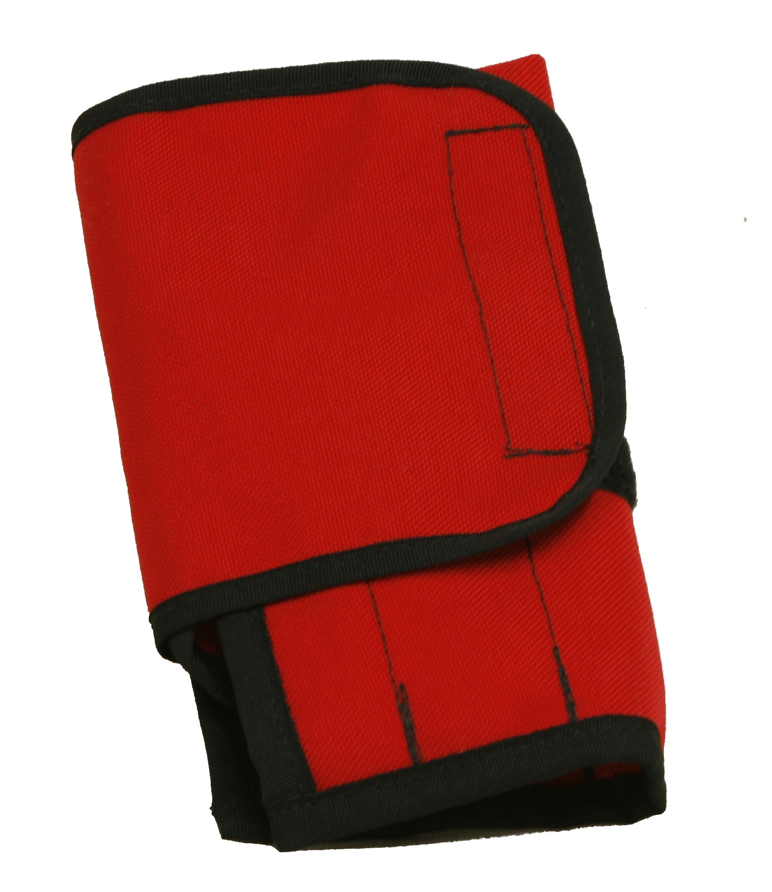 40-01-0100 Turn Out Tool Roll 5 Pocket Red Closed