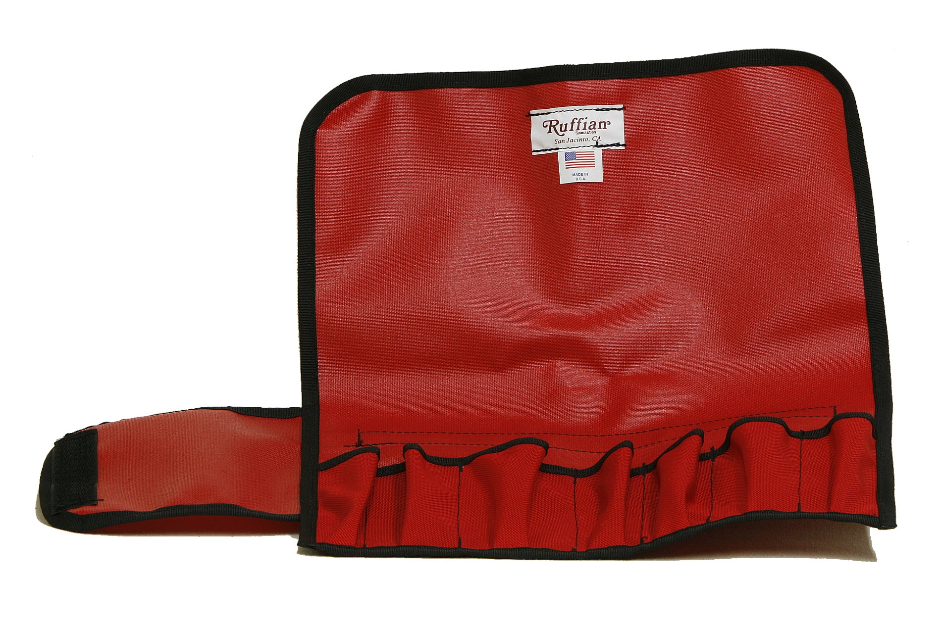 Firefighter Turnout Tool Roll 7 Pocket Open - Ruffian Specialties 40-01-0101