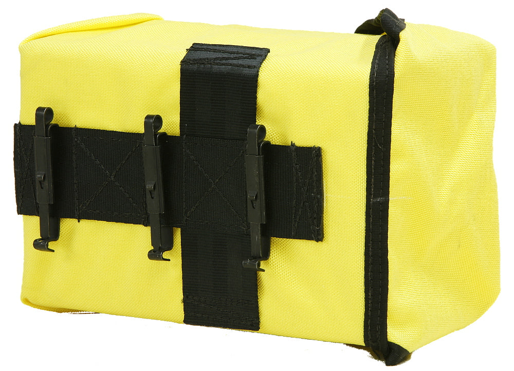 Fire Shelter Personal New Generation Yellow Horizontal Back View