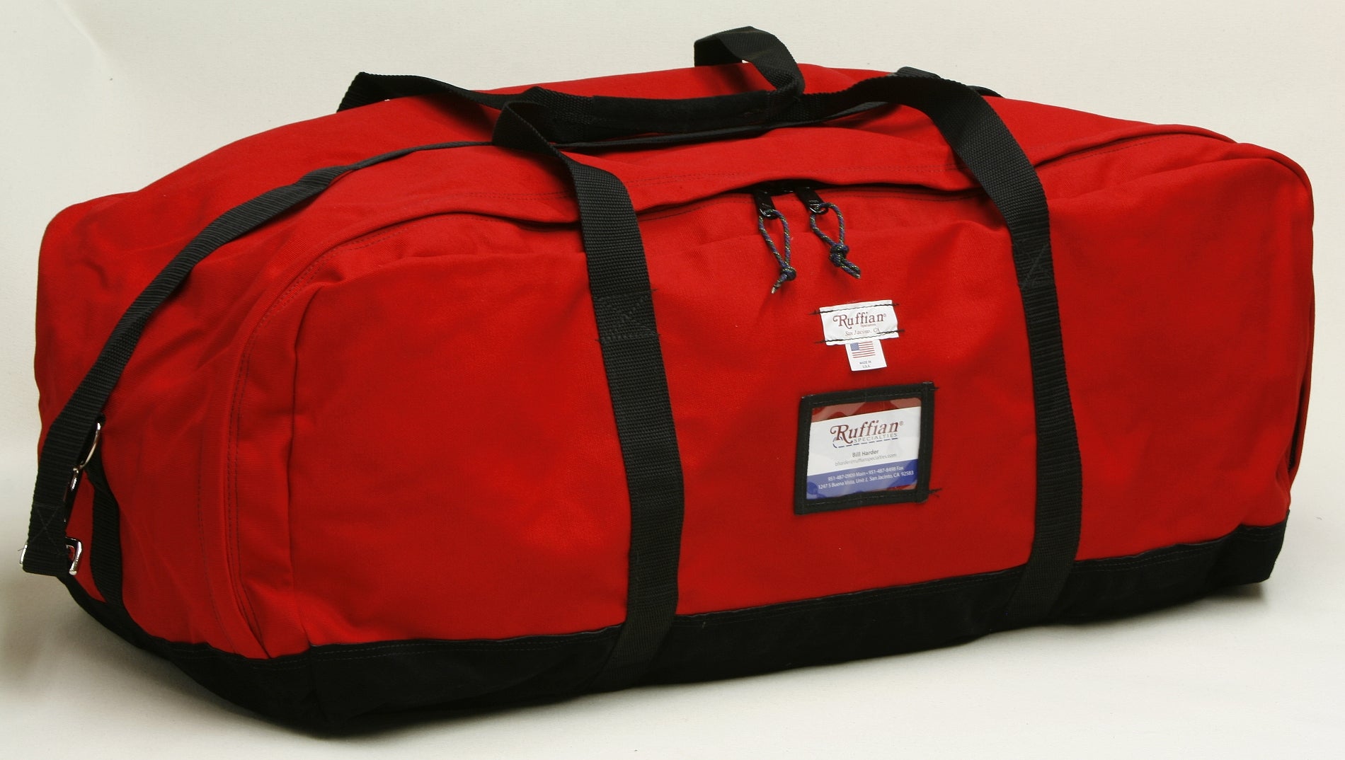 Firefighter Turnout Gear Bag Side Zipper