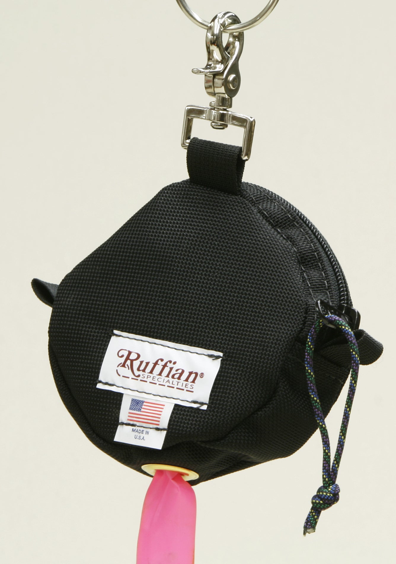 50-04-0035 Flagging Tape Pack Zipper Style Black Back View