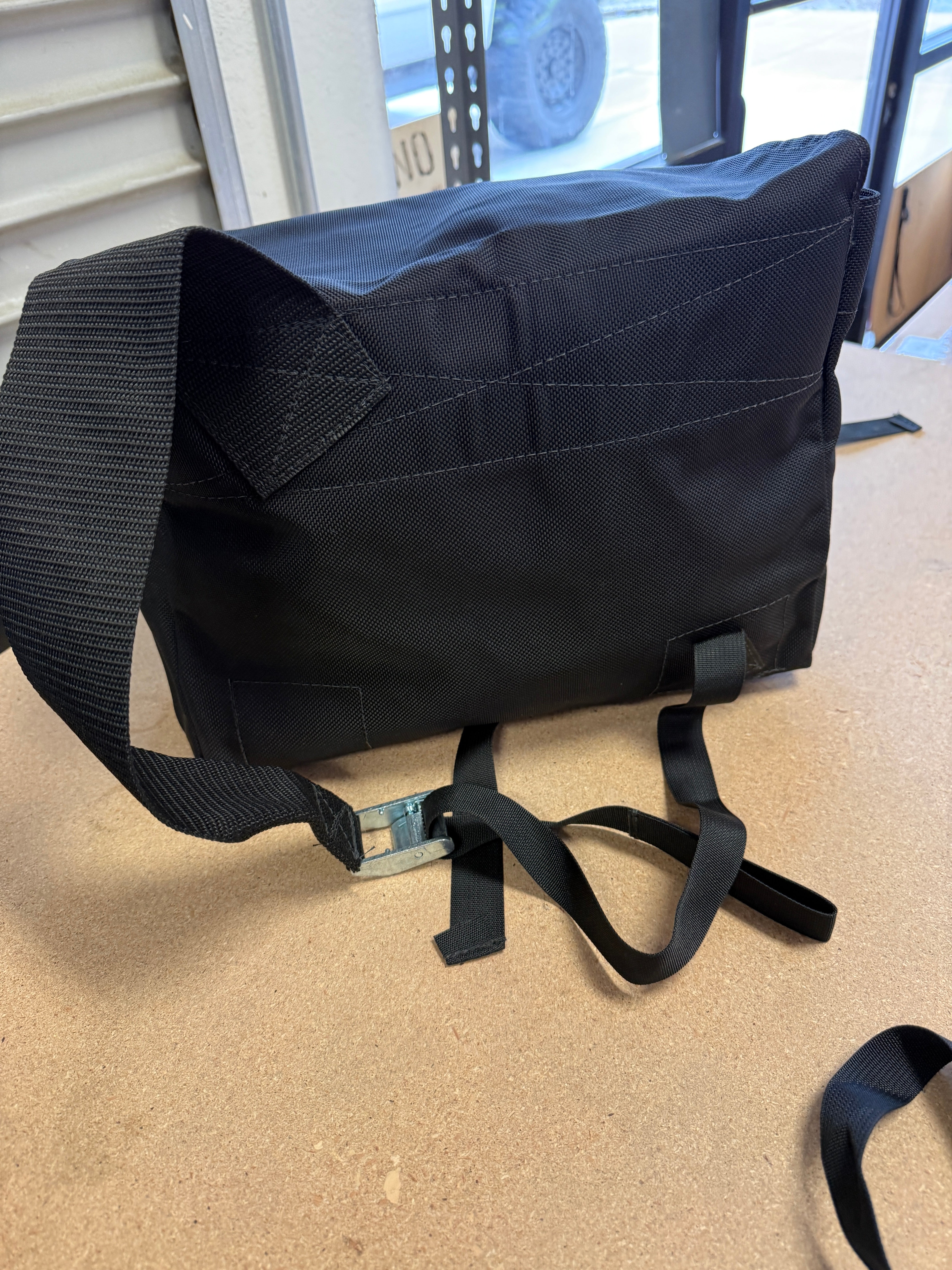 Yard sale small ballistic tote single strap