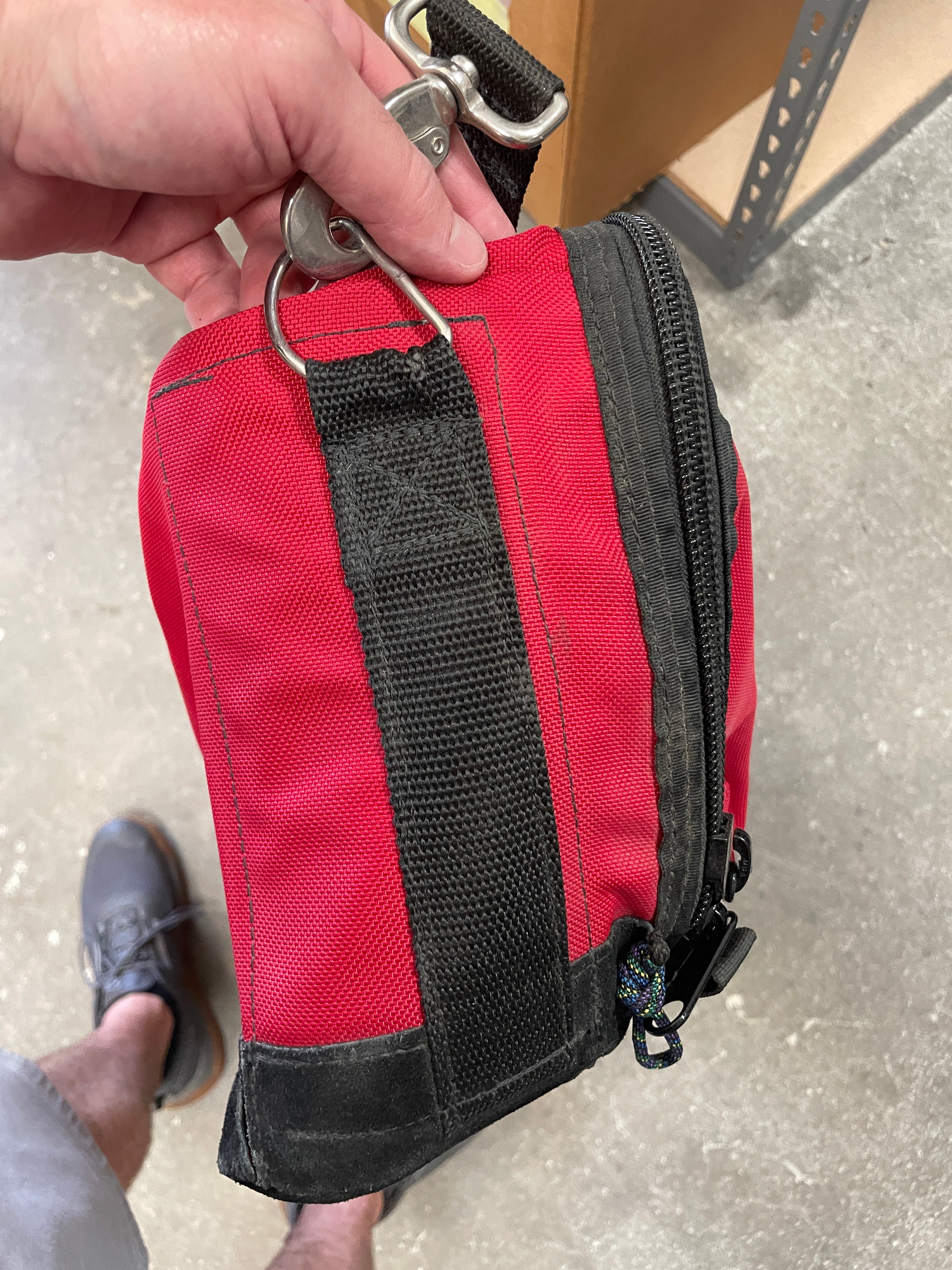 Yard Sale Ballistic /utility Chain saw bag?
