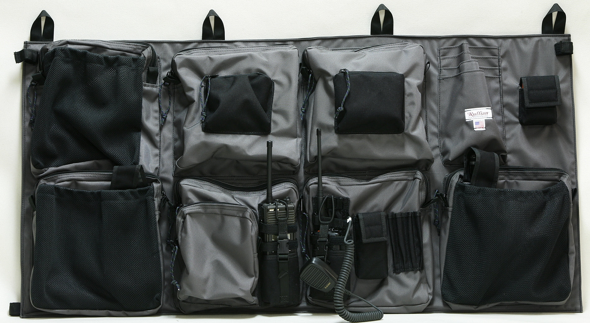 Helicopter Organizer SD Sheriff Aviation Style Grey - Ruffian Specialties 30-05-0020