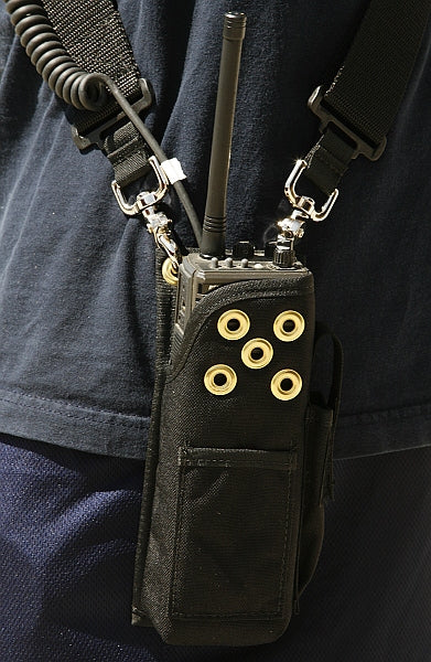 Radio Holster Over the Shoulder Belt Mount - Ruffian Specialties 40-10-0096