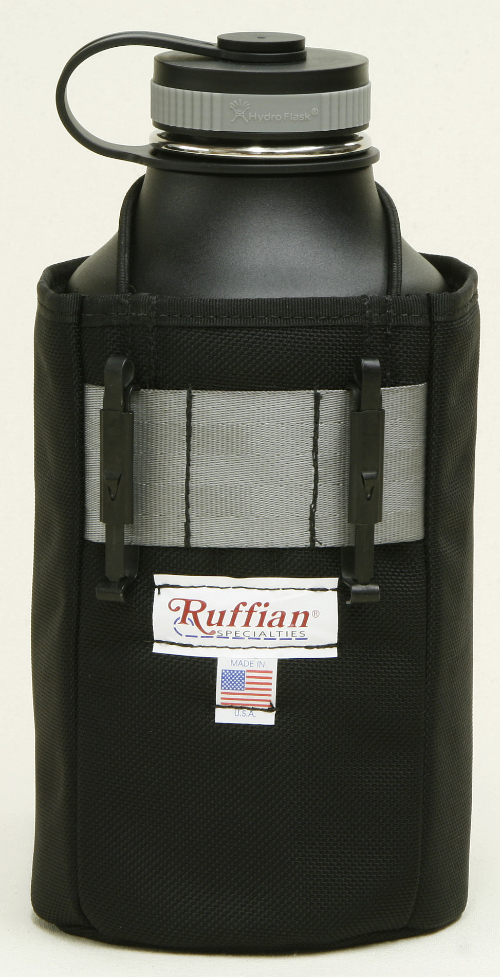 Wildland Hydro Flask Pouch Growler Size Back - Ruffian Specialties 40-01-0027