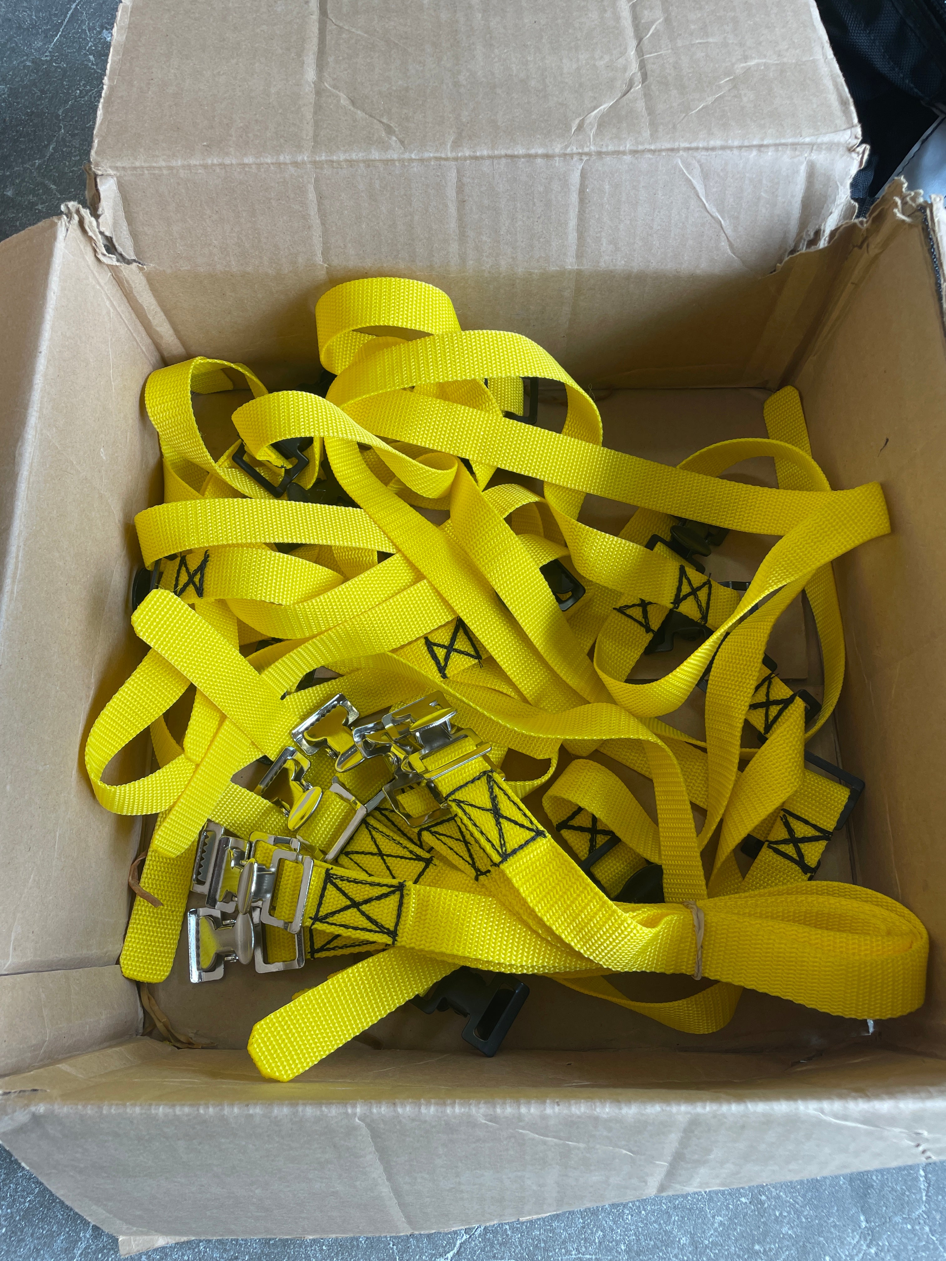 Yard Sale Fire Hose Strap with Tourniquet Buckle