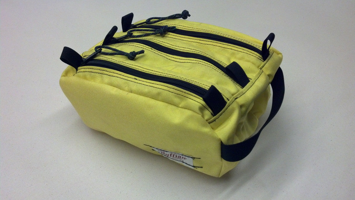 3 Compartment Toiletry Travel Kit Yellow - Ruffian Specialties 40-02-0030