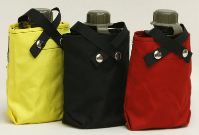 40-01-0020 Wildland Canteen Pack Standard Yellow Black Red Front View