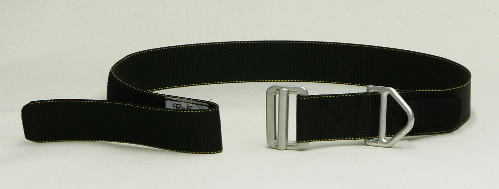 40-01-0201 Ruffian Firefighter Belt Double Buckle Open View