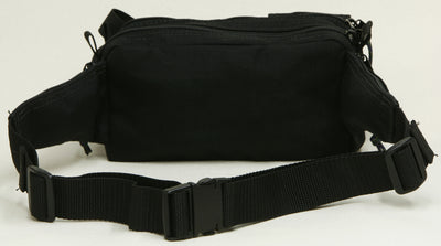 60-04-0023 Ruffian Specialties Medical Fanny Pack HVA Bio Black Back View