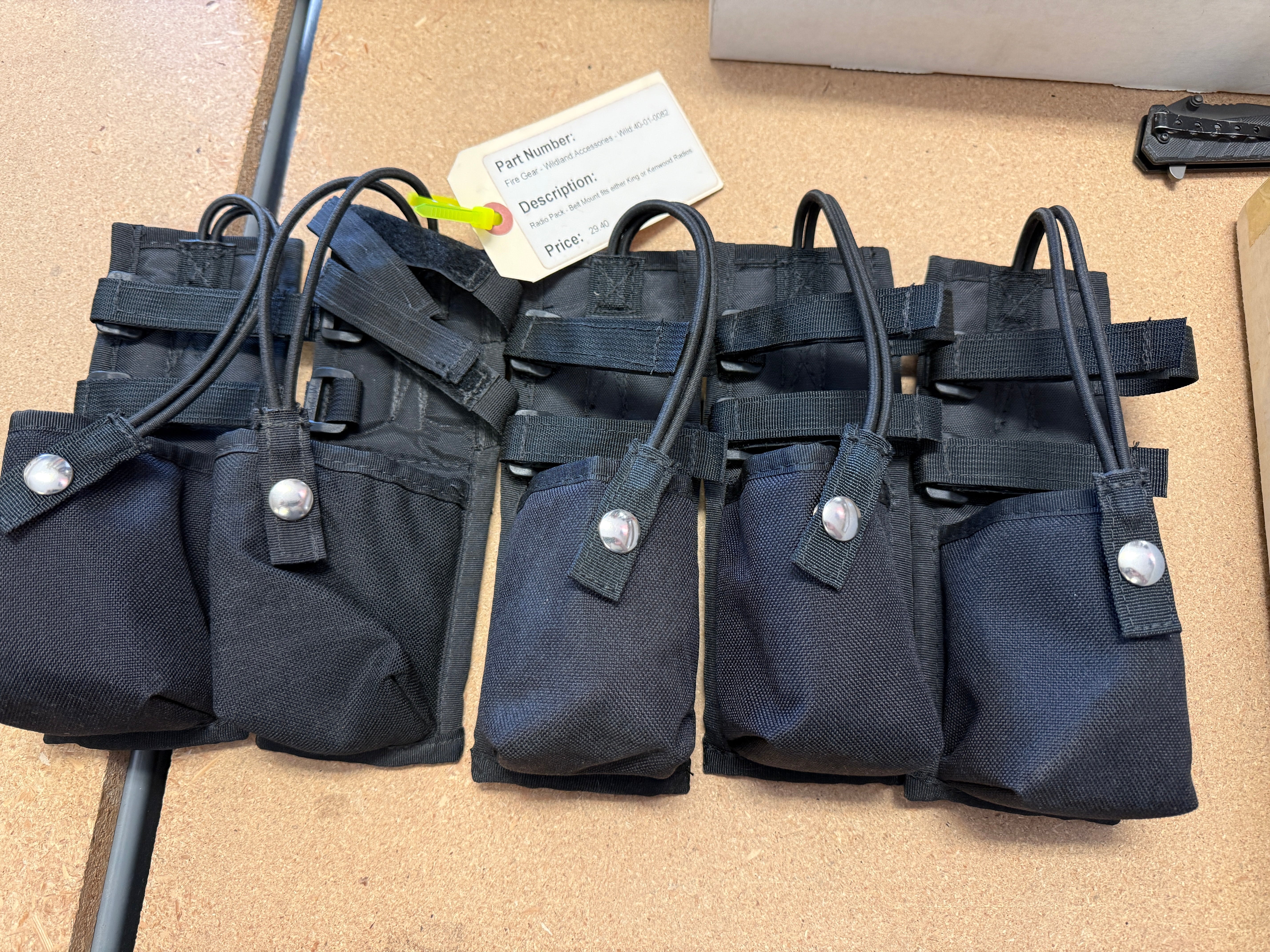 Yard Sale KING or Kenwood radio belt mount