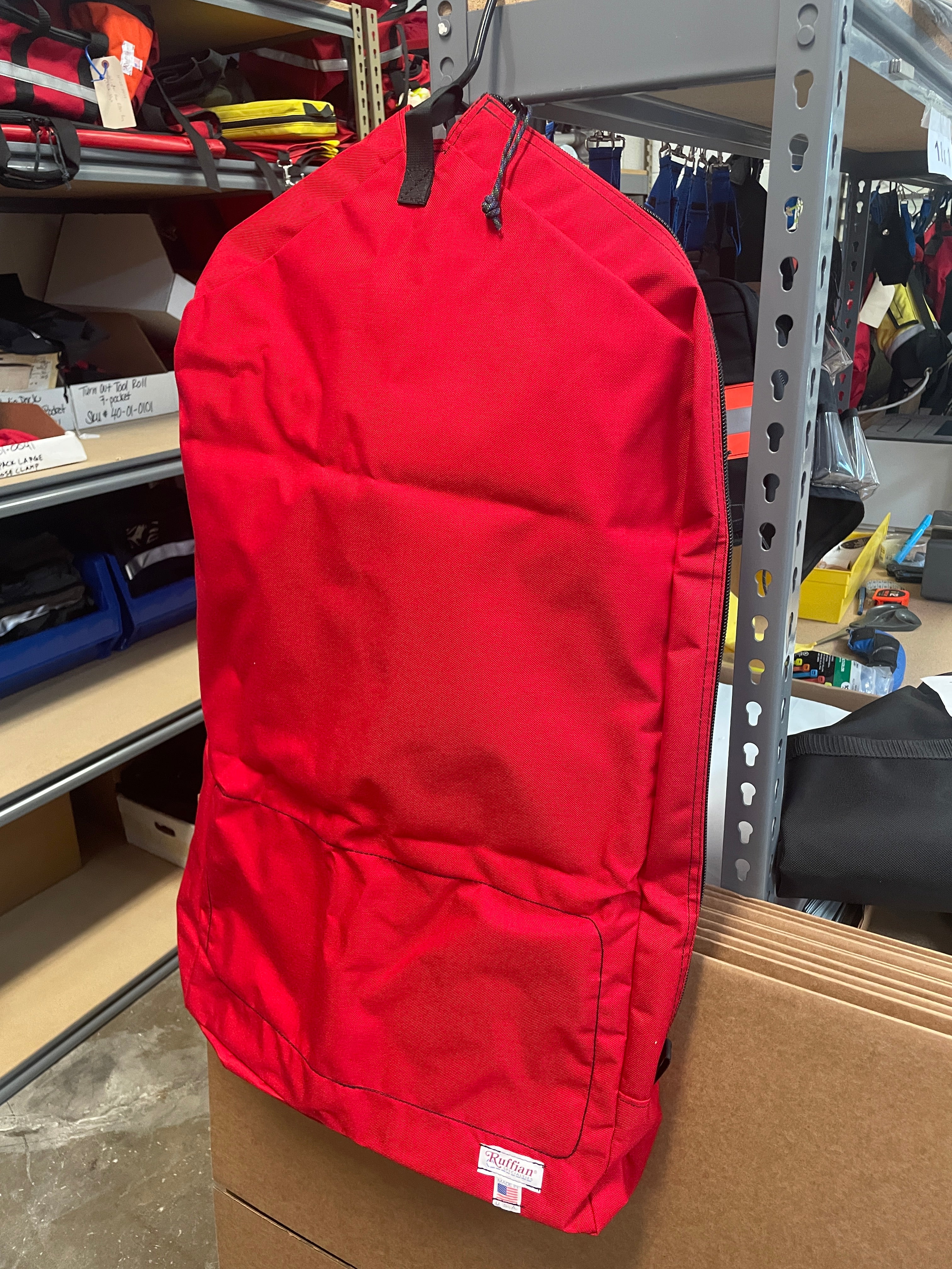 Yard Sale Firefighter Garment Bag