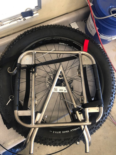 Stokes Wheel Bag with Backpack Straps Corona Fire Style