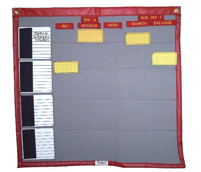 40-03-0002 Accountability Incident Command Board Large View