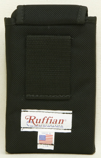 Ballistic Cell Phone Pouch Belt Mount Back - Ruffian Specialties 10-06-0101