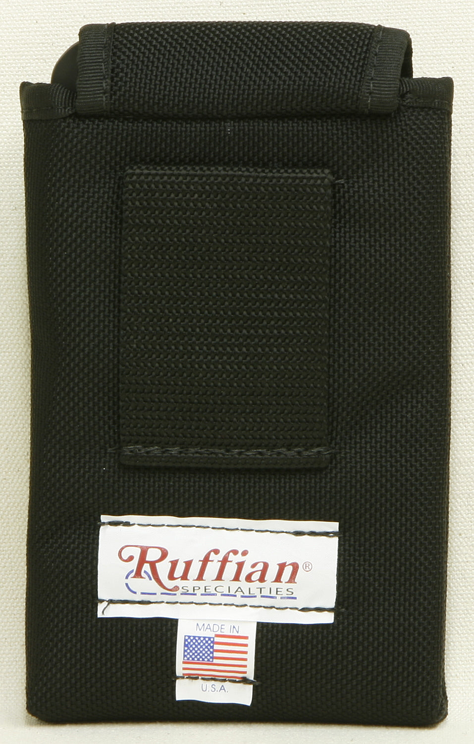 Ballistic Cell Phone Pouch Belt Mount Back - Ruffian Specialties 10-06-0101