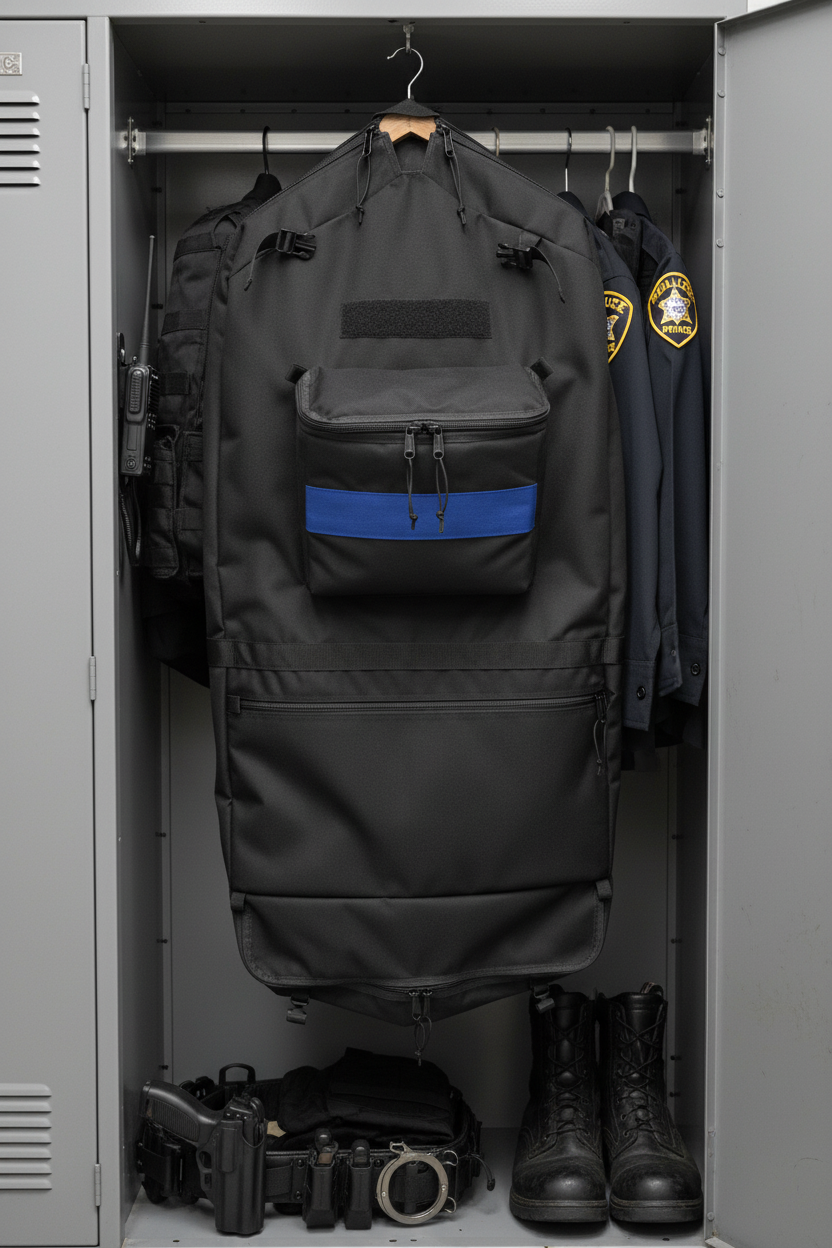 Law Enforcement Blue Line Honor Guard Garment Bag