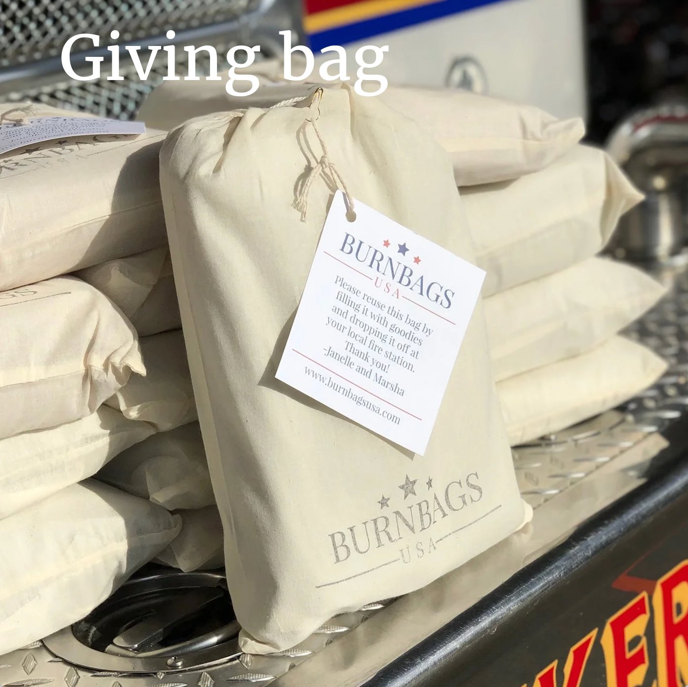 Navy Blue Engineer Burn Bag