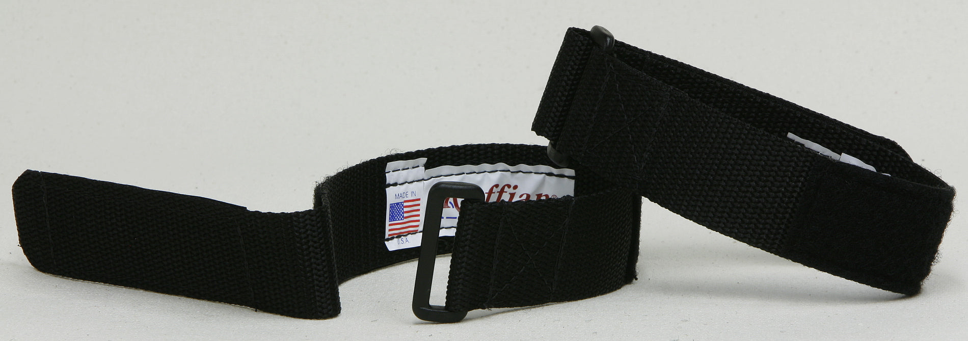 Firefighter Boot Leg Strap with D Ring Open - Ruffian Specialties - 40-01-0113