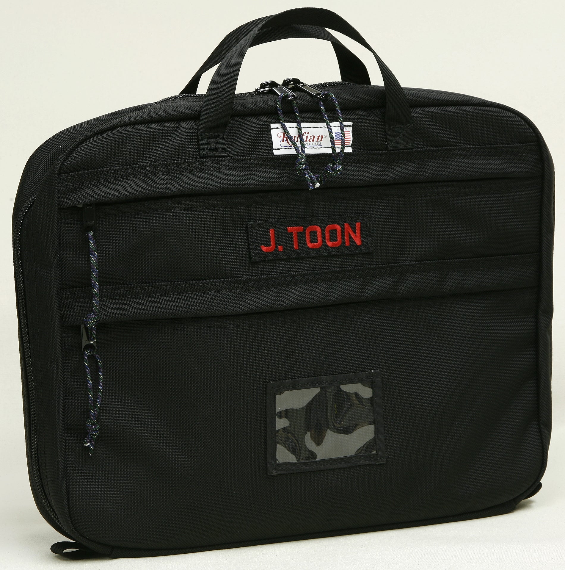 Ballistic Nylon Soft Sided Briefcase